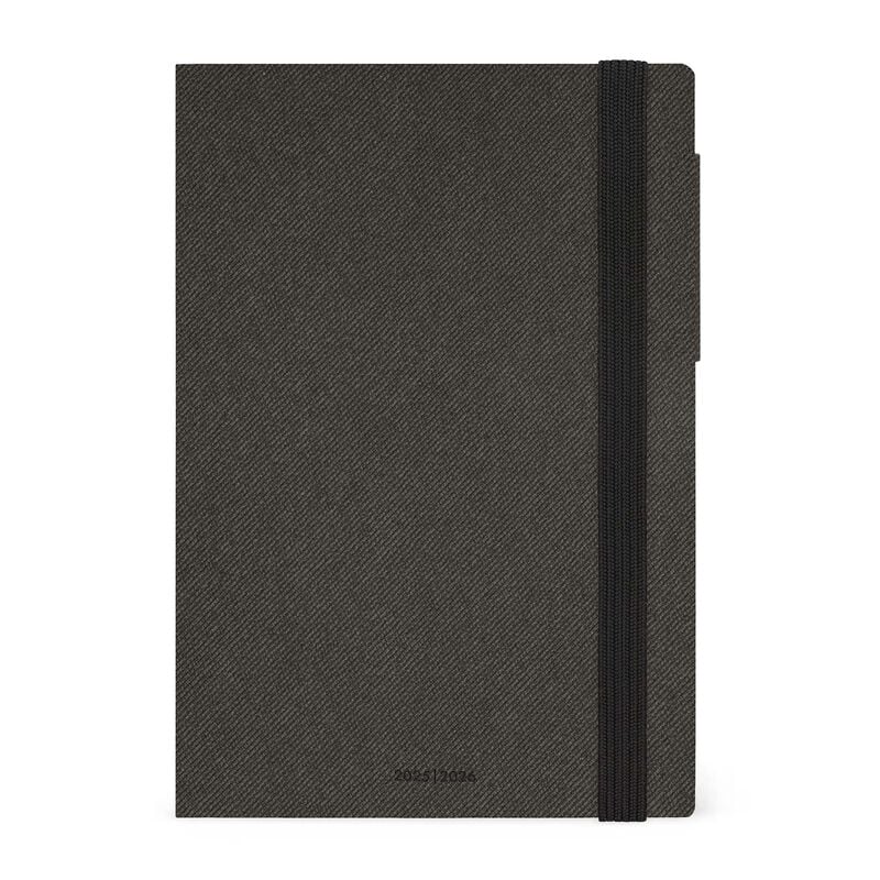 LEGAMI - Agenda 16 Mesi Giornaliera 2025/2026 Medium Deep Graphite