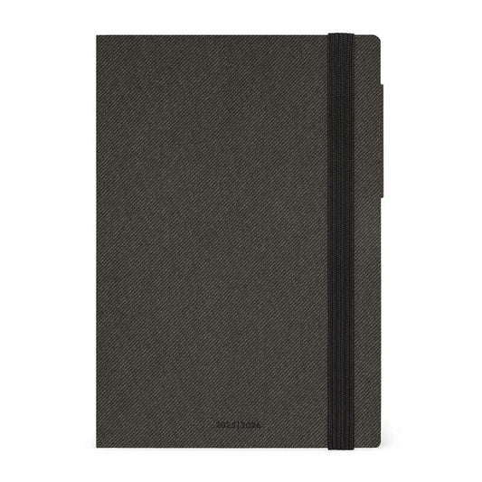 LEGAMI - Agenda 16 Mesi Giornaliera 2025/2026 Medium Deep Graphite