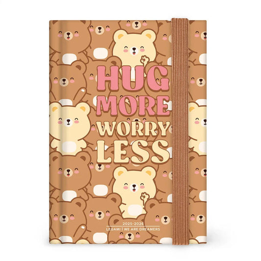 LEGAMI- Diario/Agenda 16 Mesi Giornaliera Small 2025/2026 Teddy Bear