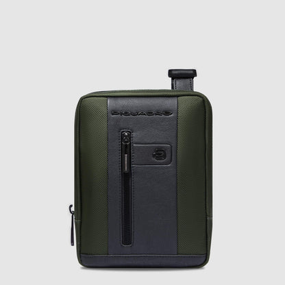 PIQUADRO - Borsello Porta iPad®Mini In Tessuto Riciclato Verde