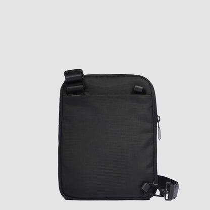 PIQUADRO - Borsello Porta Ipad Mini Tessuto Riciclato Nero