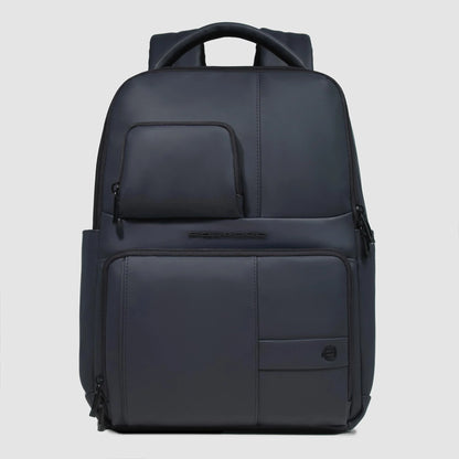PIQUADRO - Zaino Porta Pc 14" Resistente All'Acqua Blu
