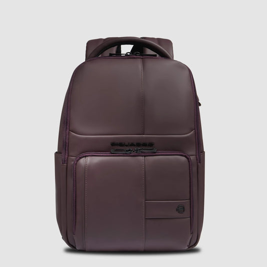 PIQUADRO - Zaino Porta Pc 14" Resistente All'Acqua Bordeaux