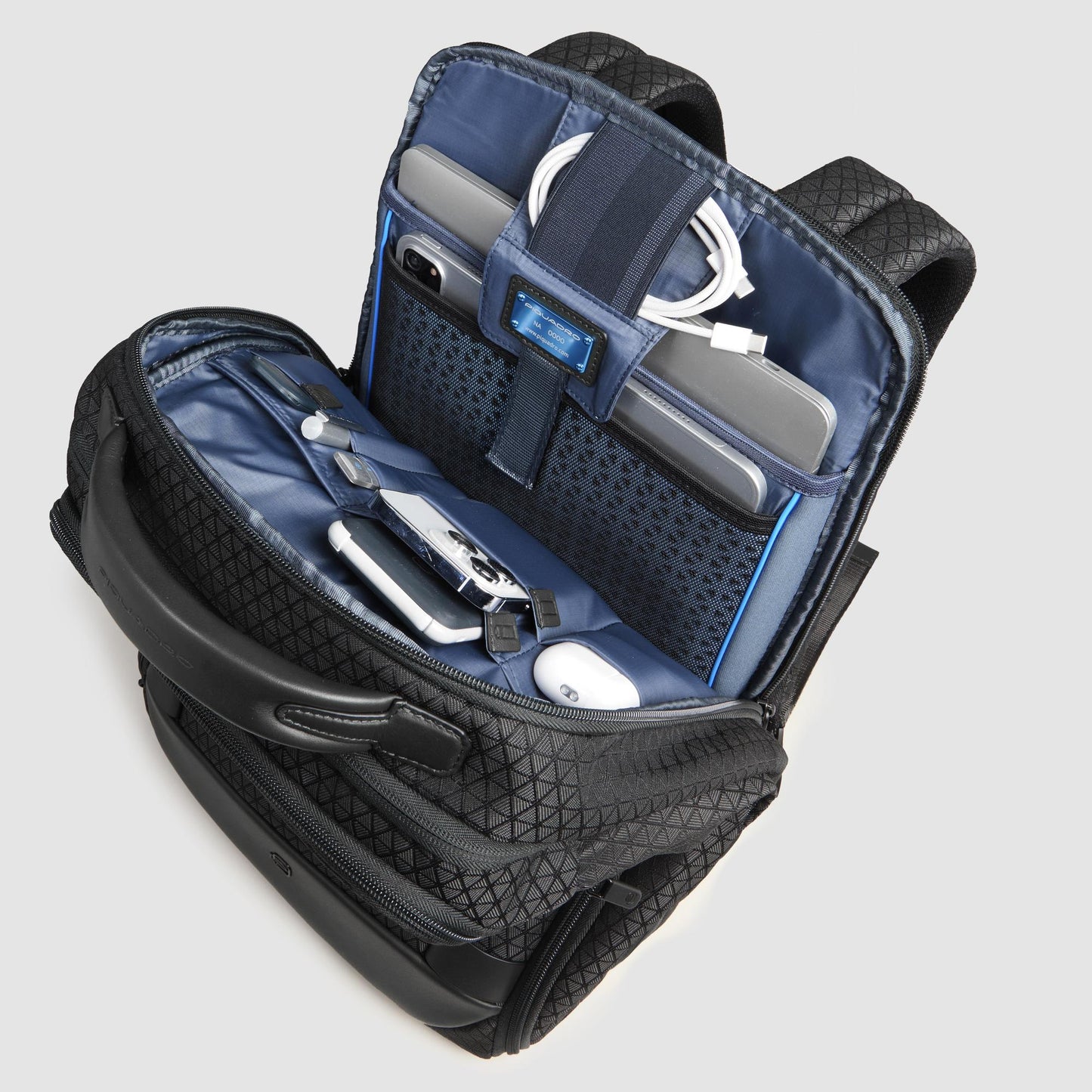 PIQUADRO - Zaino Modulare 2 in 1 PortaPc 15.6"