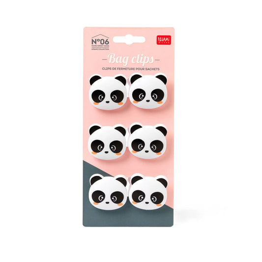 LEGAMI SET DI CHIUDI PACCO - 6 Pz Panda