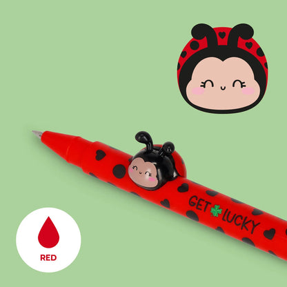 LEGAMI - Penna Gel Ladybug "Get Lucky" Lovely Friends
