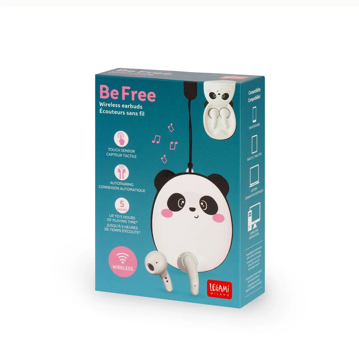 LEGAMI - Auricolari Wireless Panda Be Free