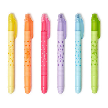 LEGAMI SET EVIDENZIATORI CANCELLABILI - Magic Highlighters 6pz