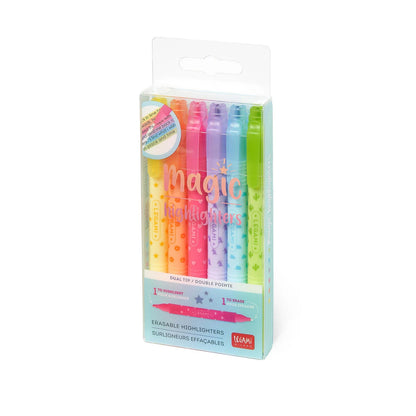 LEGAMI SET EVIDENZIATORI CANCELLABILI - Magic Highlighters 6pz