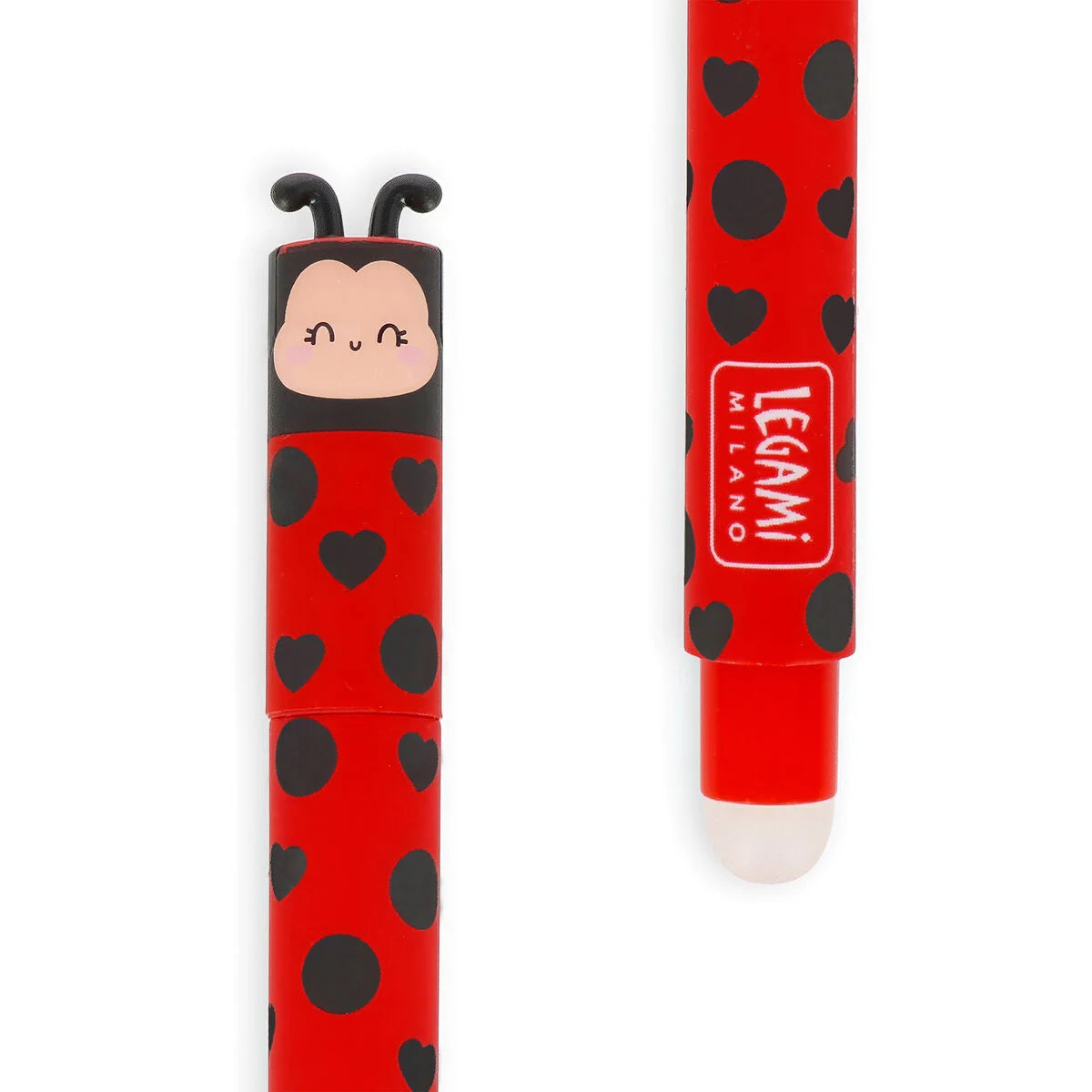 LEGAMI - Ladybug "Get Lucky" Erasable Pen