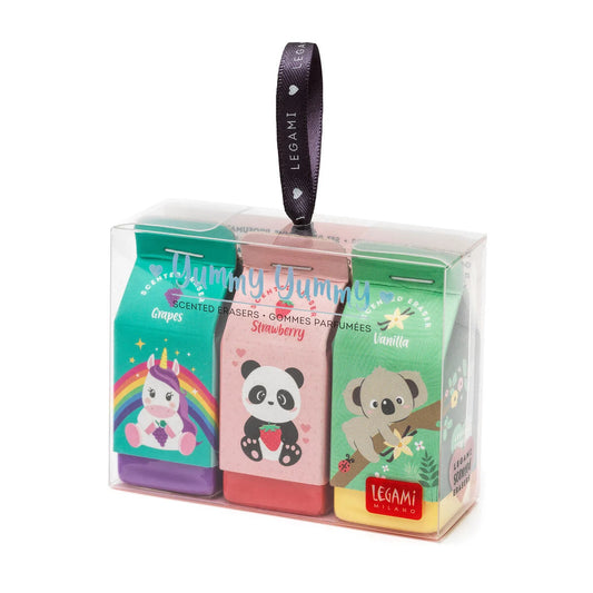 LEGAMI SET 3 GOMME PROFUMATE - Yummy Yummy