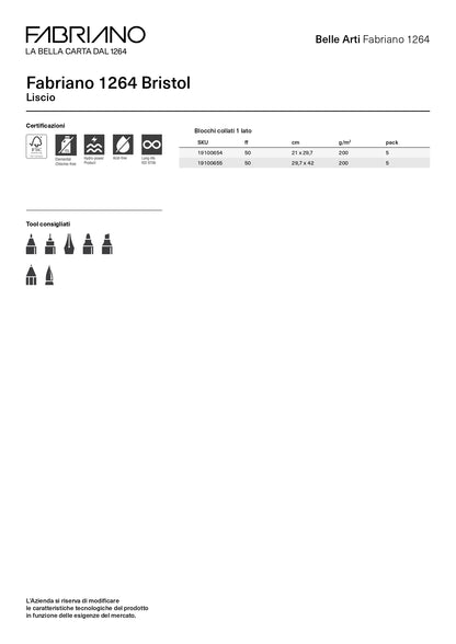 FABRIANO - Blocco 1264 Illustrazione