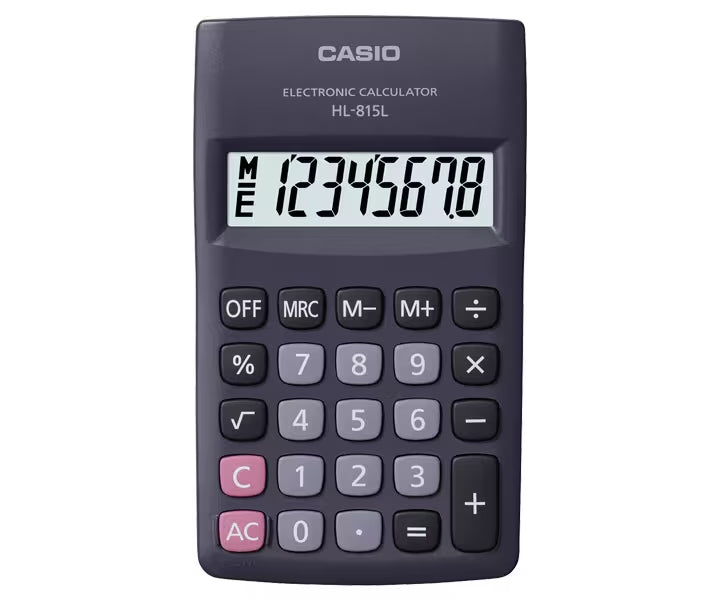 CALCOLATRICE CASIO - HL-815L Tascabile