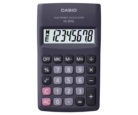 CALCOLATRICE CASIO - HL-815L Tascabile