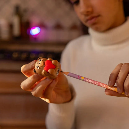 LEGAMI - Temperino Luminoso Teddy Bear Sharpening is Magic