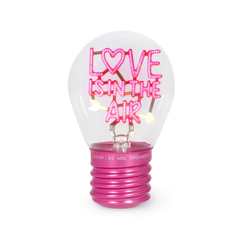 LEGAMI - Lampada Decorativa da Tavolo Love is in the Air Bulb Fiction