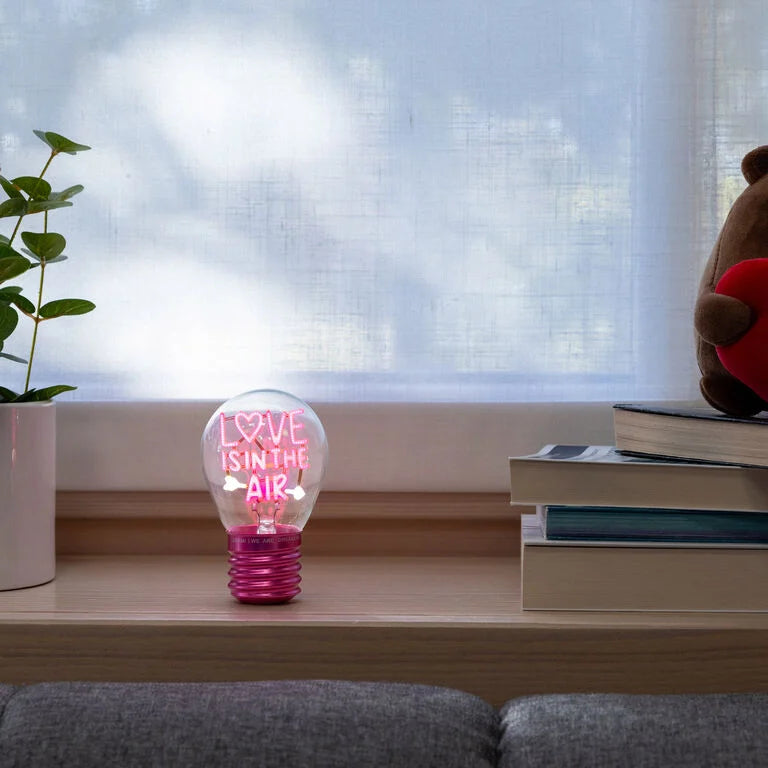LEGAMI - Lampada Decorativa da Tavolo Love is in the Air Bulb Fiction