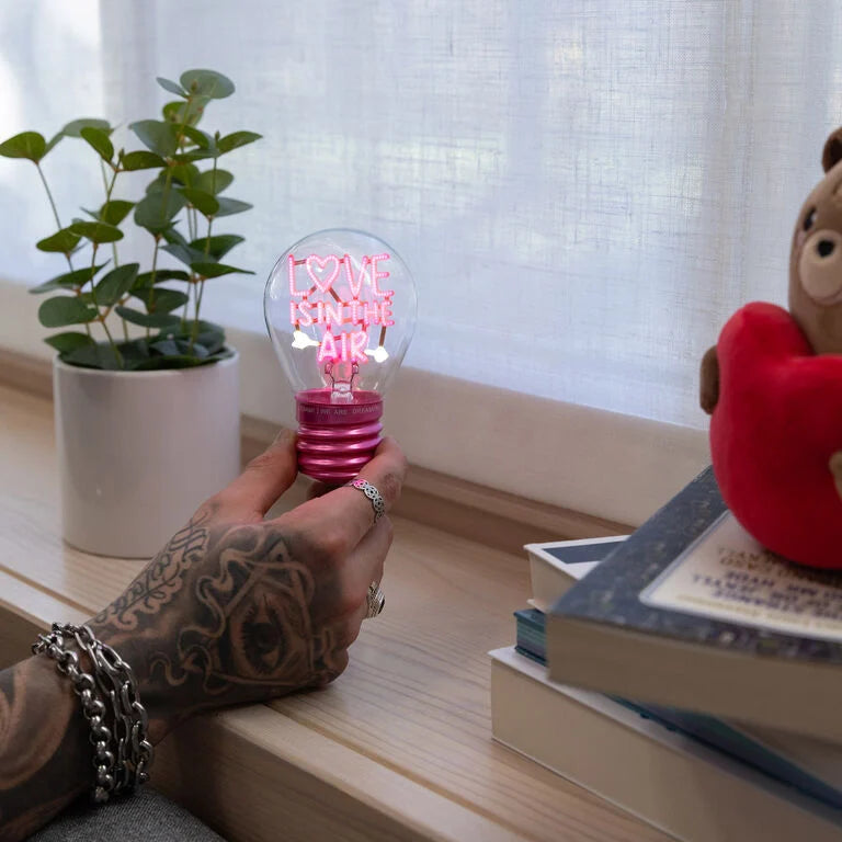 LEGAMI - Lampada Decorativa da Tavolo Love is in the Air Bulb Fiction
