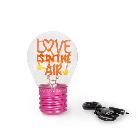 LEGAMI - Lampada Decorativa da Tavolo Love is in the Air Bulb Fiction