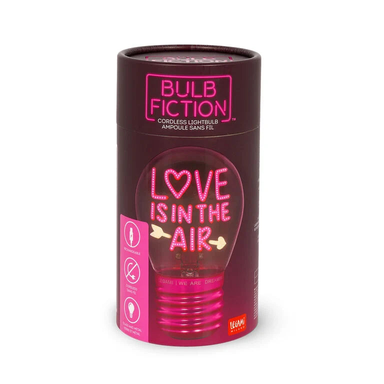 LEGAMI - Lampada Decorativa da Tavolo Love is in the Air Bulb Fiction