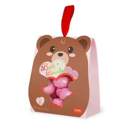 LEGAMI - Set di 10 Bombe da Bagno Bath Bombs