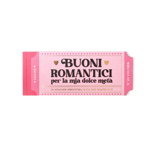 LEGAMI - Blocchetto da 24 Voucher Romantici