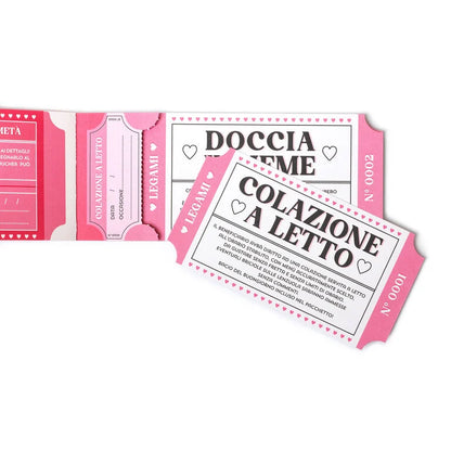 LEGAMI - Blocchetto da 24 Voucher Romantici