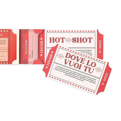LEGAMI - Blocchetto da 24 Voucher Piccanti