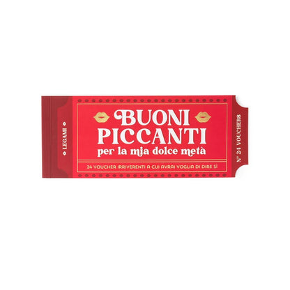 LEGAMI - Blocchetto da 24 Voucher Piccanti