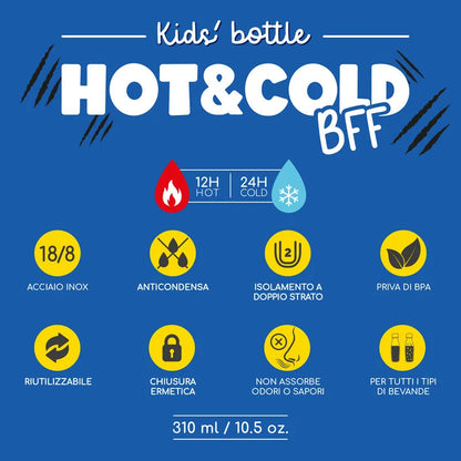 LEGAMI - Borraccia Termica Hot&Cold BFF Tiger