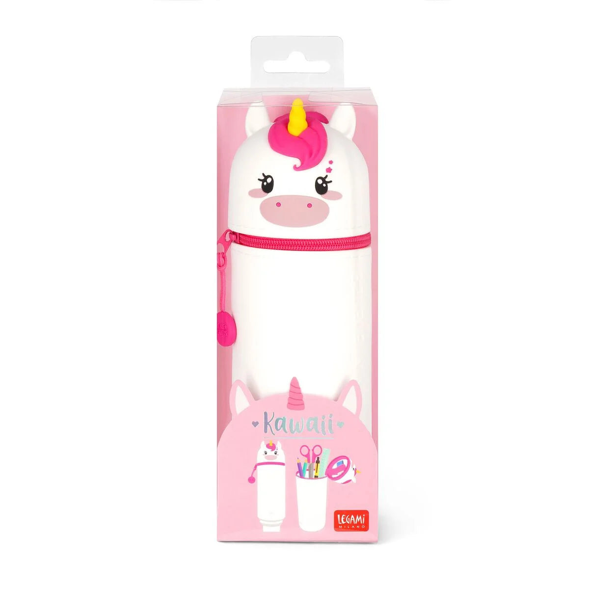 LEGAMI - Astuccio 2-in-1 in Silicone Unicorn "Believe in Magic"