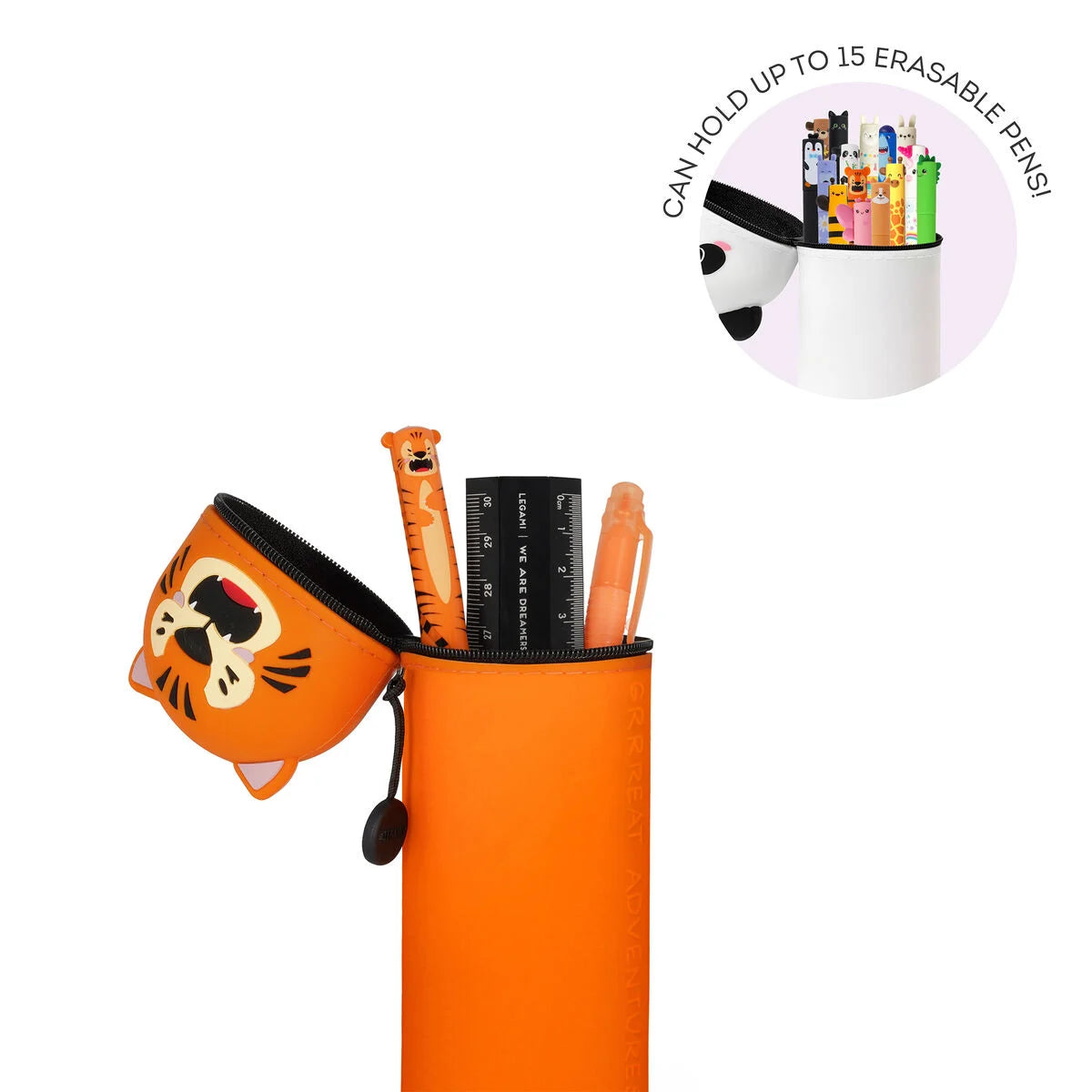 LEGAMI - Astuccio 2-in-1 in Silicone Tiger "Grrreat Adventures"
