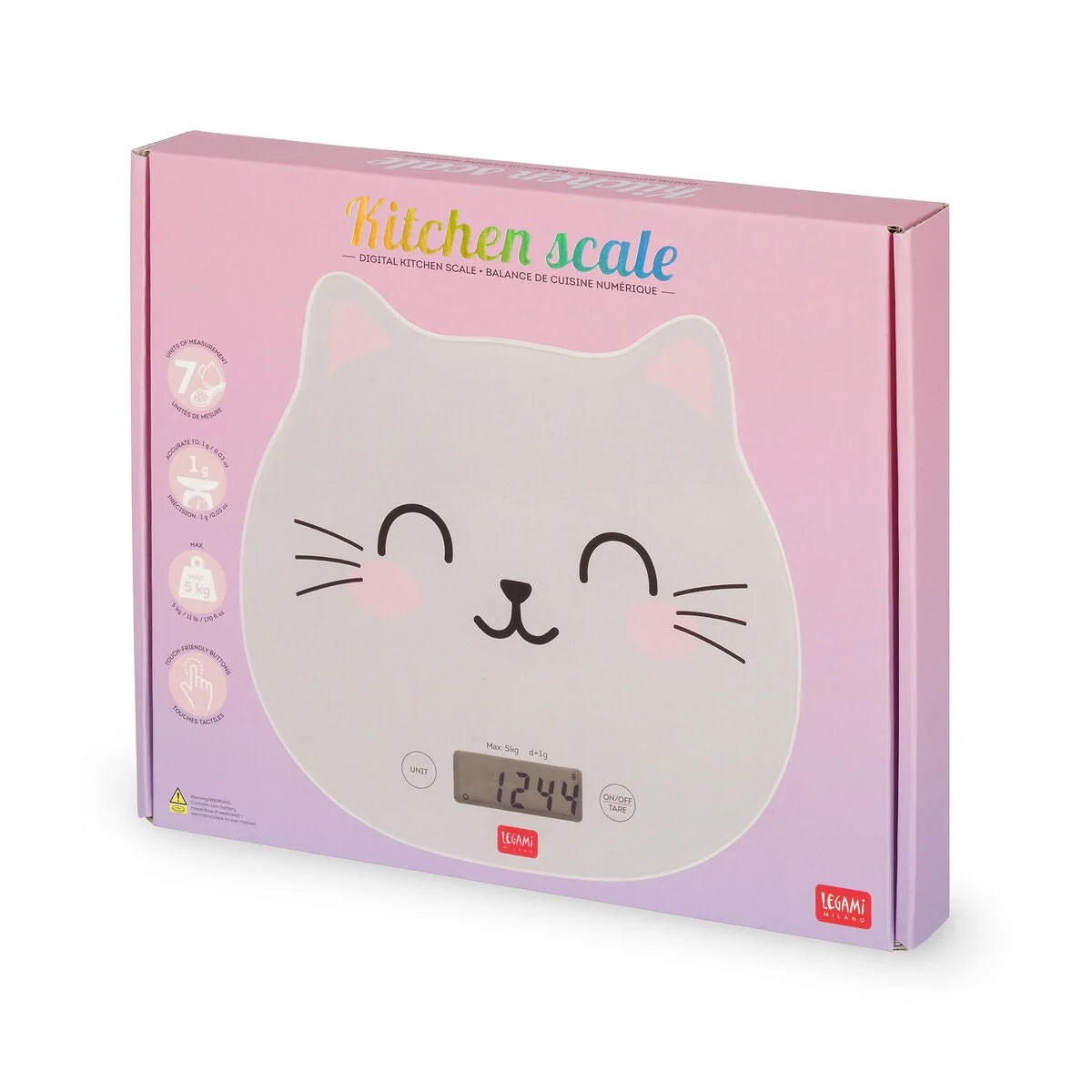 LEGAMI - Bilancia da Cucina Digitale Kitchen Scale