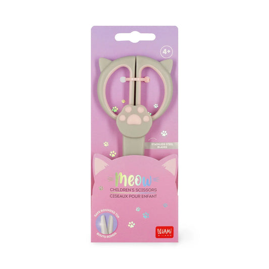 LEGAMI - Forbici Con Punta Arrotondata Kitty Meow