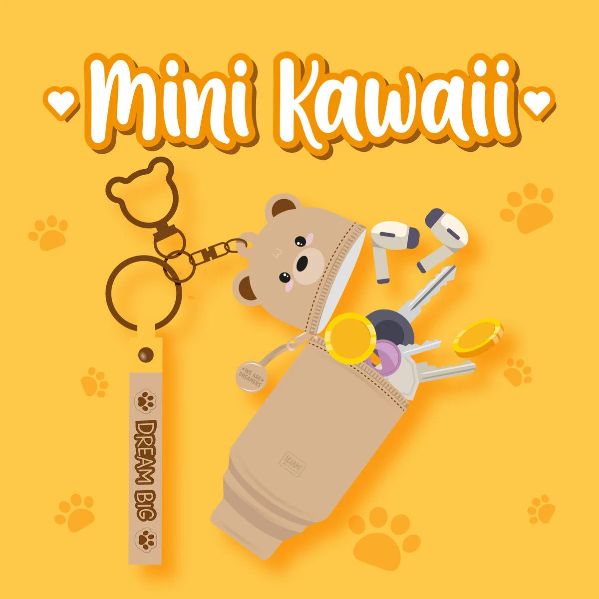 LEGAMI - Portachiavi Teddy Mini Kawaii