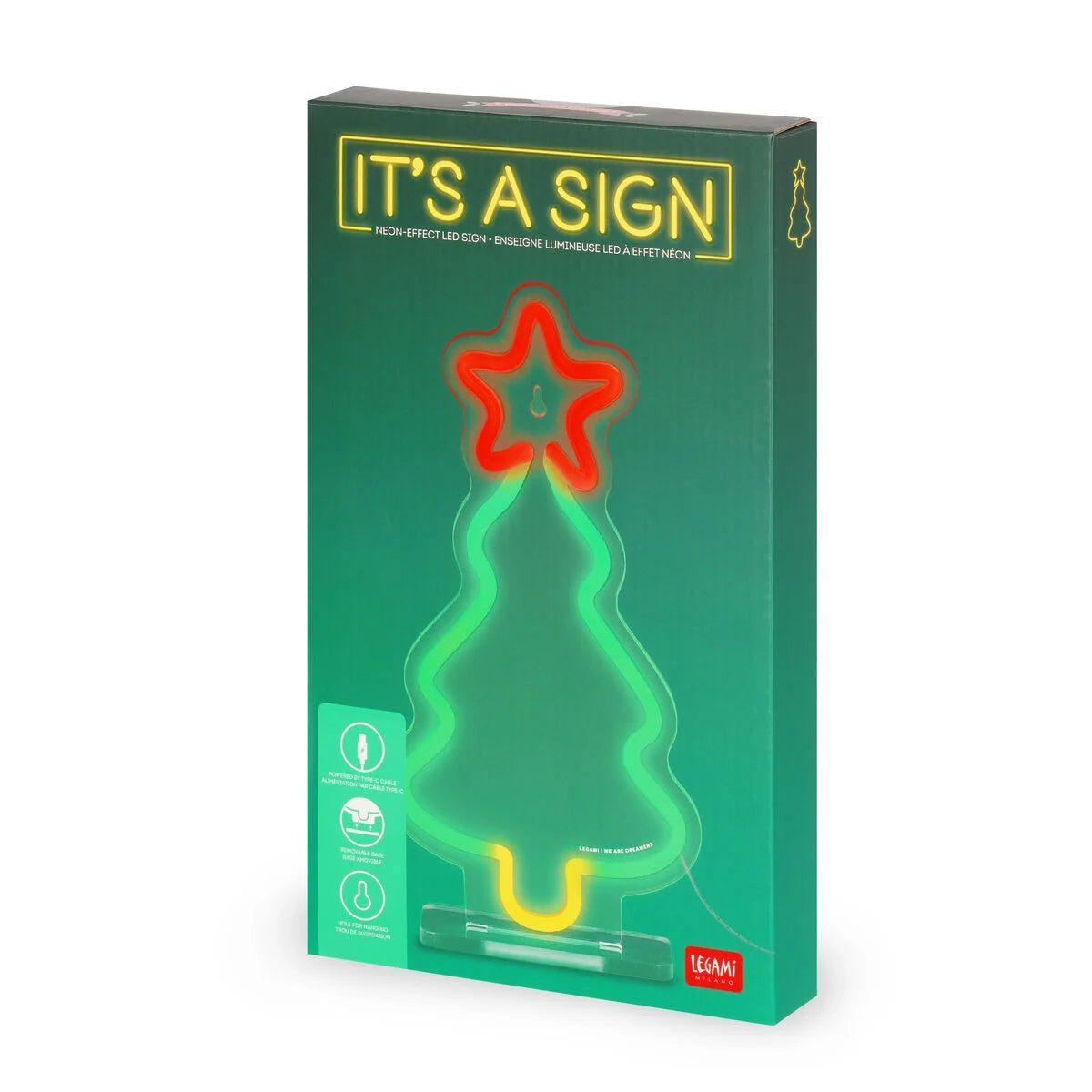 LEGAMI - Lampada Led Effetto Neon XMas Tree