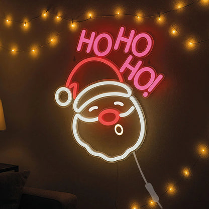LEGAMI - Lampada Led Effetto Neon Santa Claus