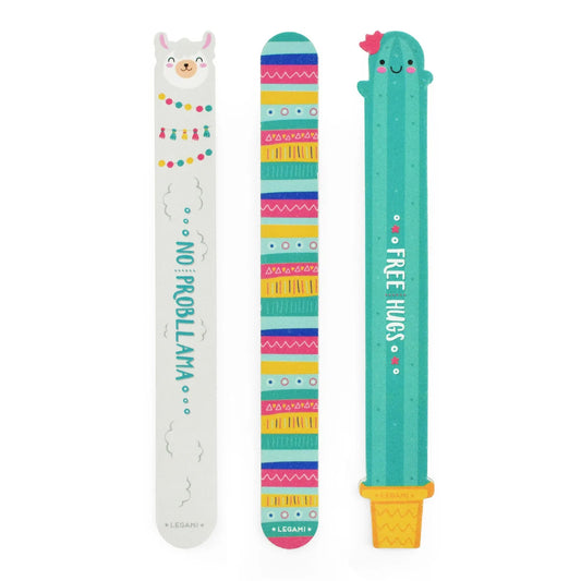 LEGAMI - Set di 3 Lime per Unghie Llama Nails Before Males