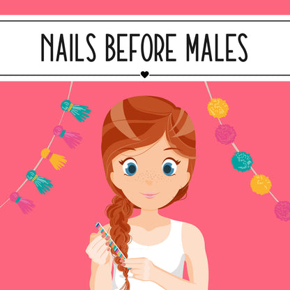 LEGAMI - Set di 3 Lime per Unghie Llama Nails Before Males