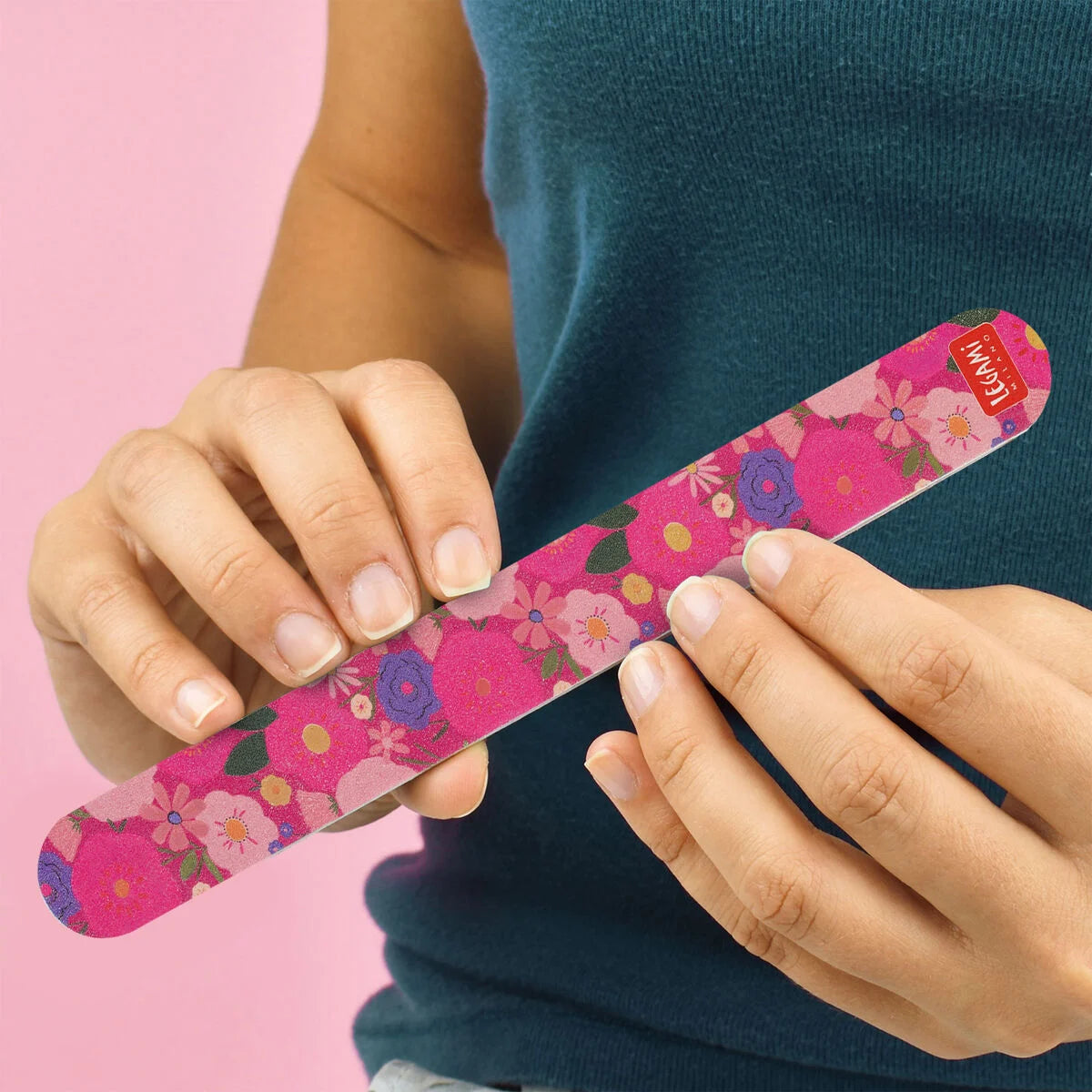 LEGAMI - Set di 3 Lime per Unghie Flowers Nails Before Males