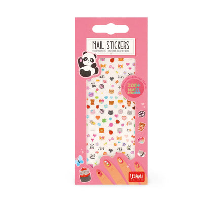 LEGAMI - Adesivi per Unghie Cute Animals Nail Stickers