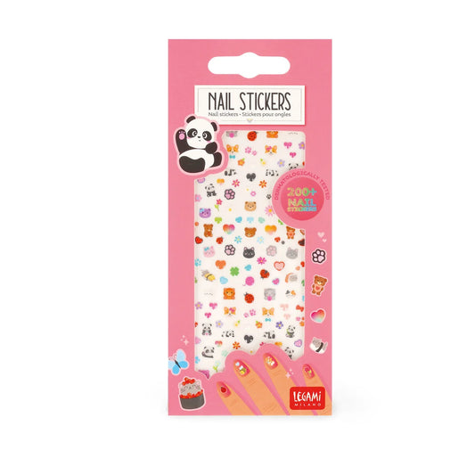 LEGAMI - Adesivi per Unghie Cute Animals Nail Stickers