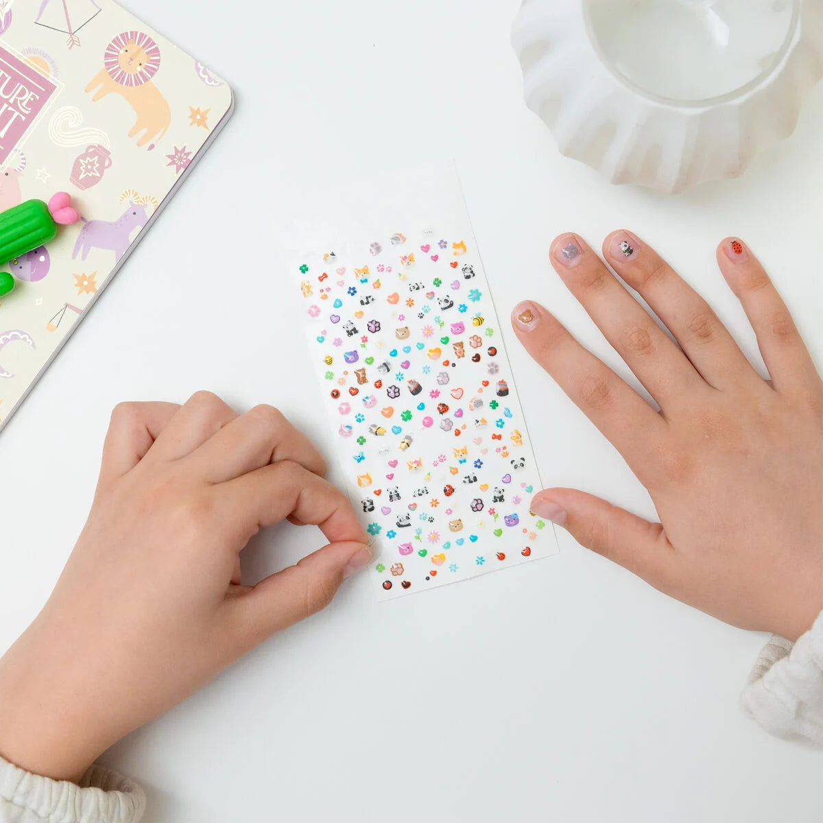 LEGAMI - Adesivi per Unghie Cute Animals Nail Stickers