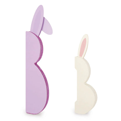 LEGAMI - Set di 2 Coniglietti Pieghevoli in Carta Hoppy Easter