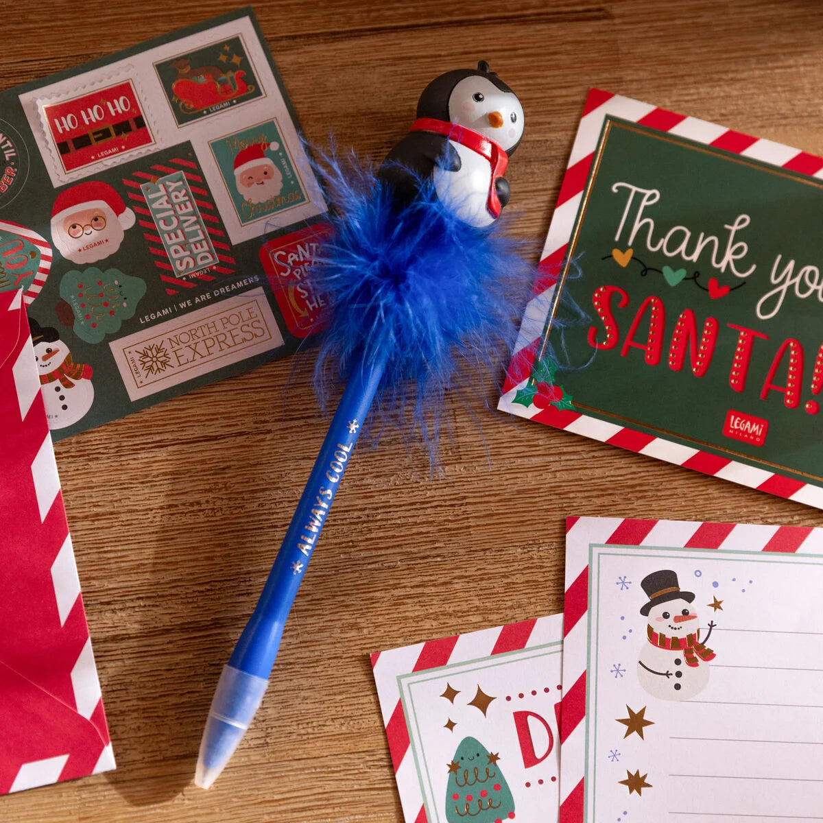 LEGAMI - Penna a Sfera Luminosa Penguin