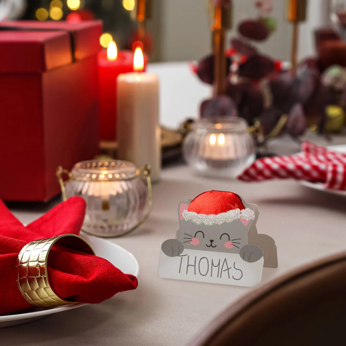 LEGAMI - Set Di 12 Segnaposto Natalizi