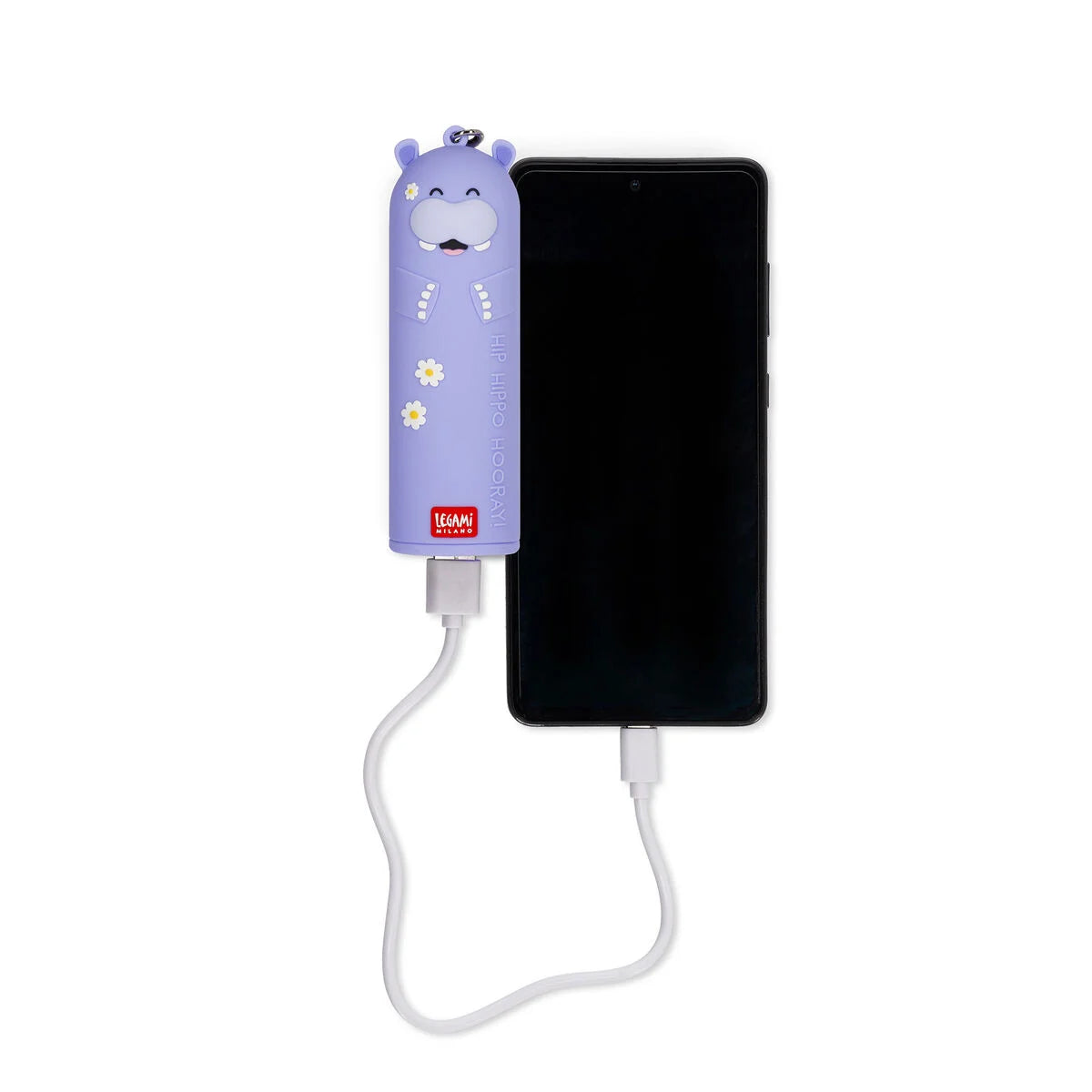 LEGAMI - Caricabatteria Portatile Hippo My Super Power
