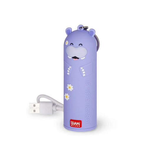 LEGAMI - Caricabatteria Portatile Hippo My Super Power