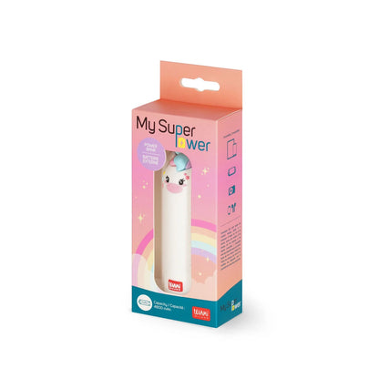 LEGAMI - Caricabatteria Portatile Unicorn My Super Power