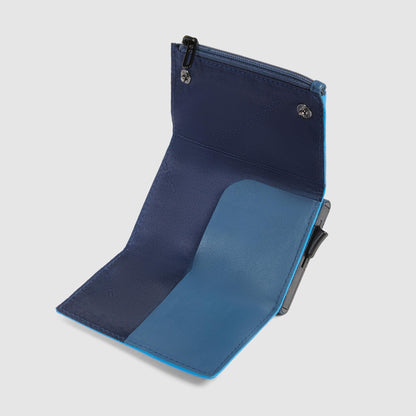 PIQUADRO - Portacarte Con Portamonete Avio